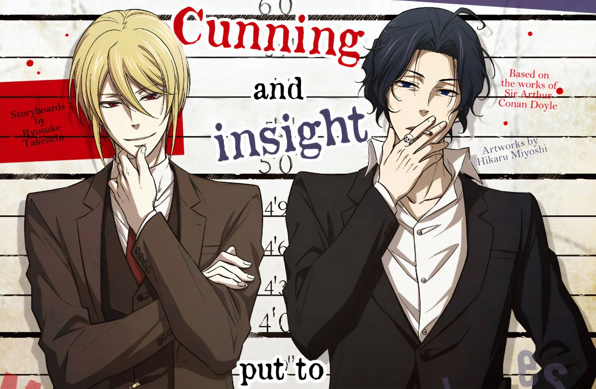 Аниме Yuukoku no Moriarty Шерлок