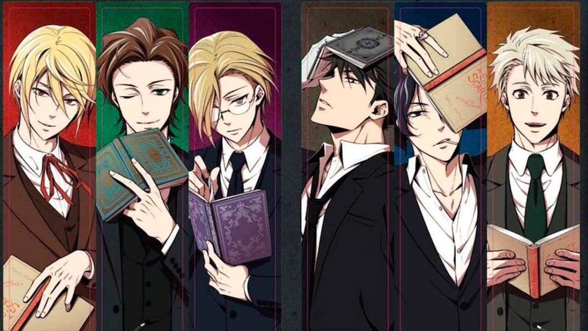 Аниме Шерлок Холмс и Мориарти