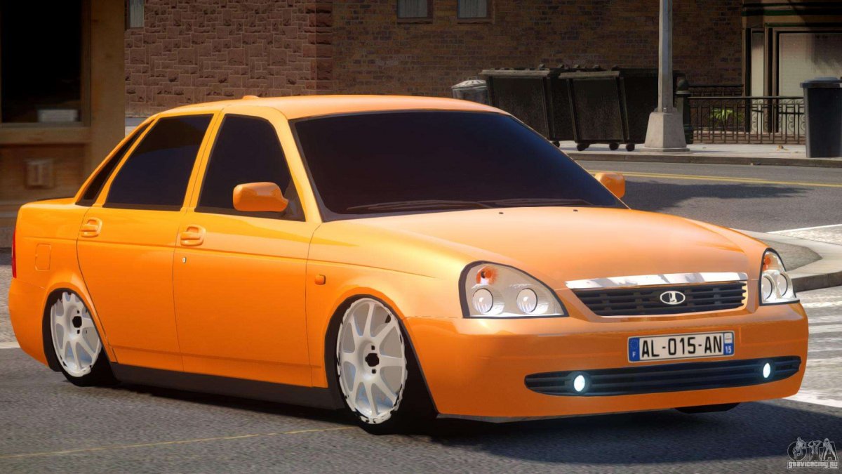 Лада Приора седан стальной тонированная