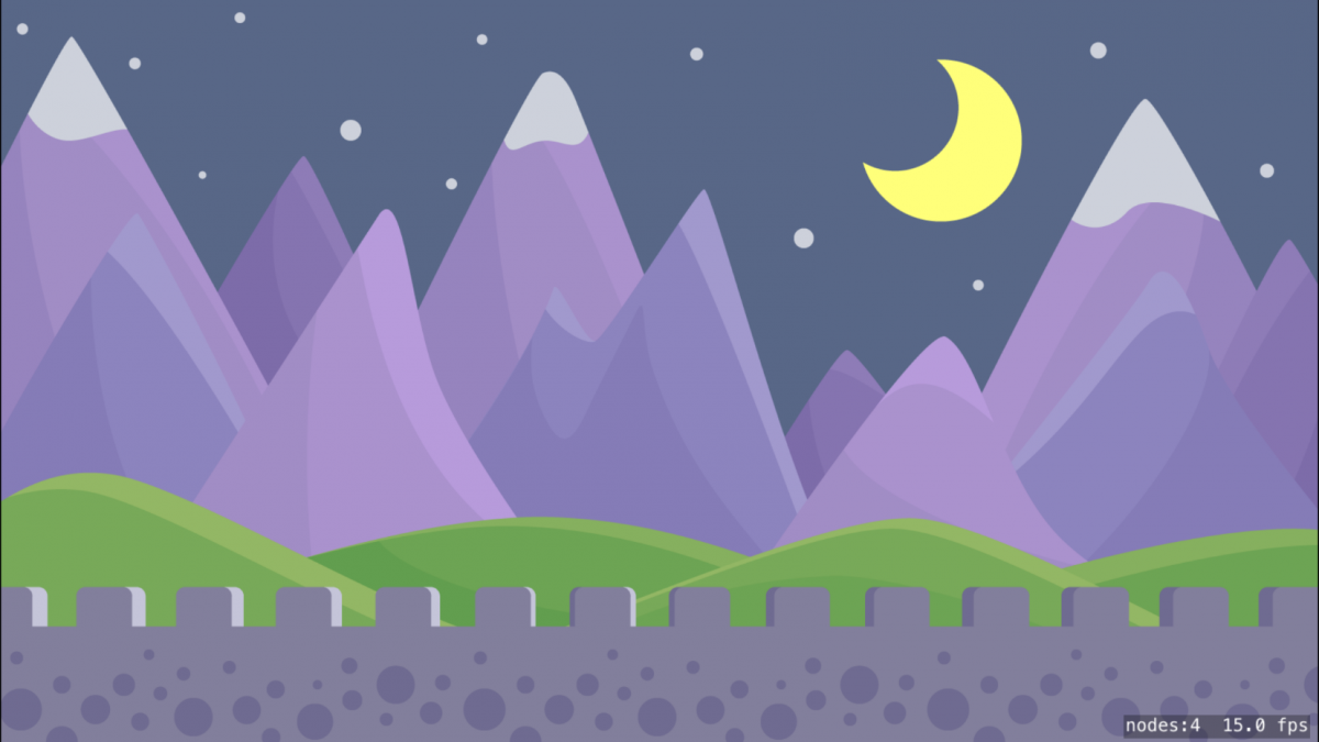 Бэкграунд для платформера