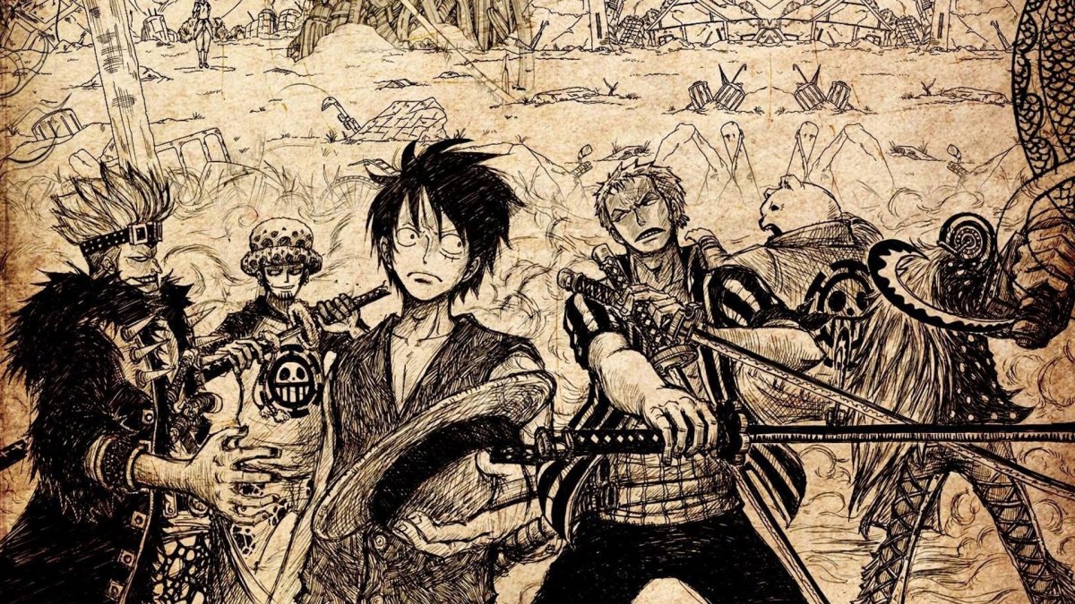 Эйс Ван Пис обои