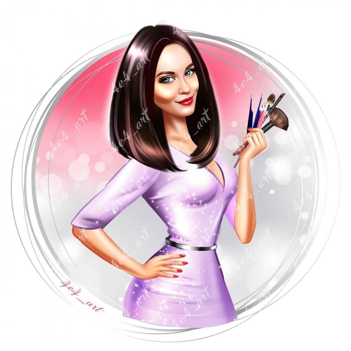 Фотофон для визажиста