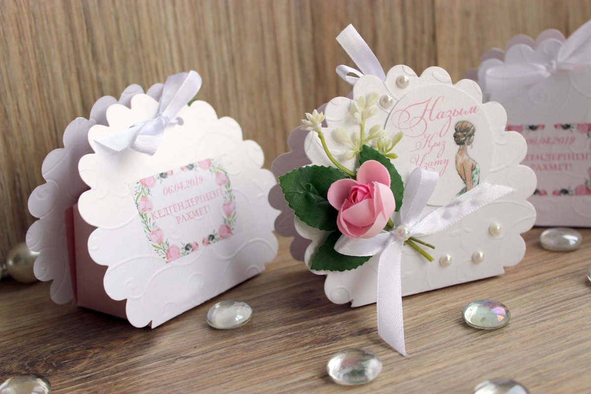 Бонбоньерки на кыз узату