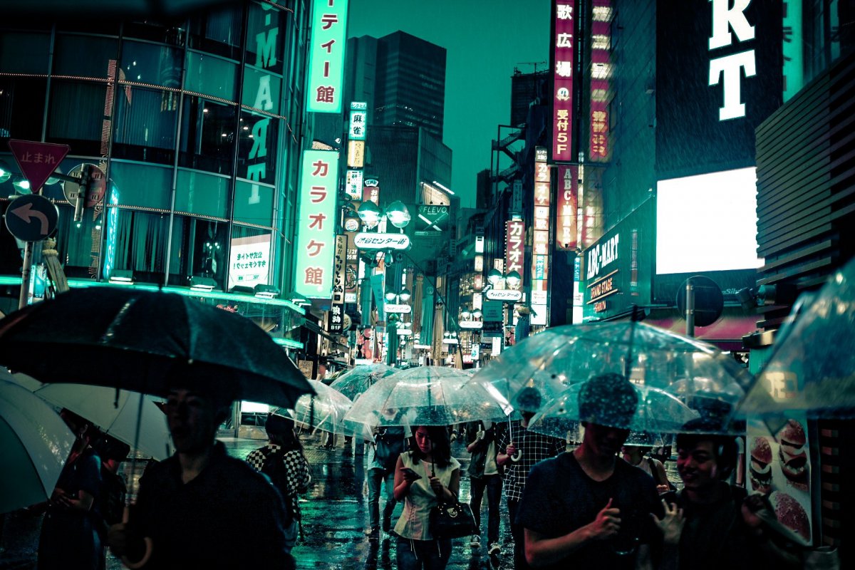 Япония Токио улицы