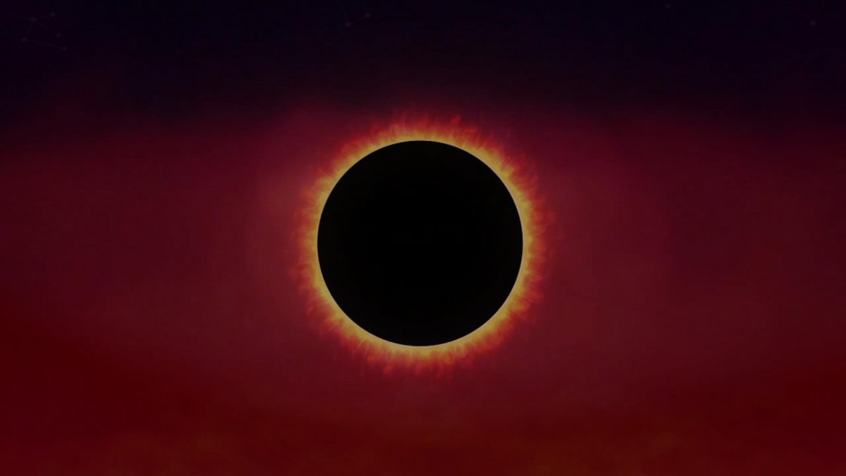 Красивая черная дыра