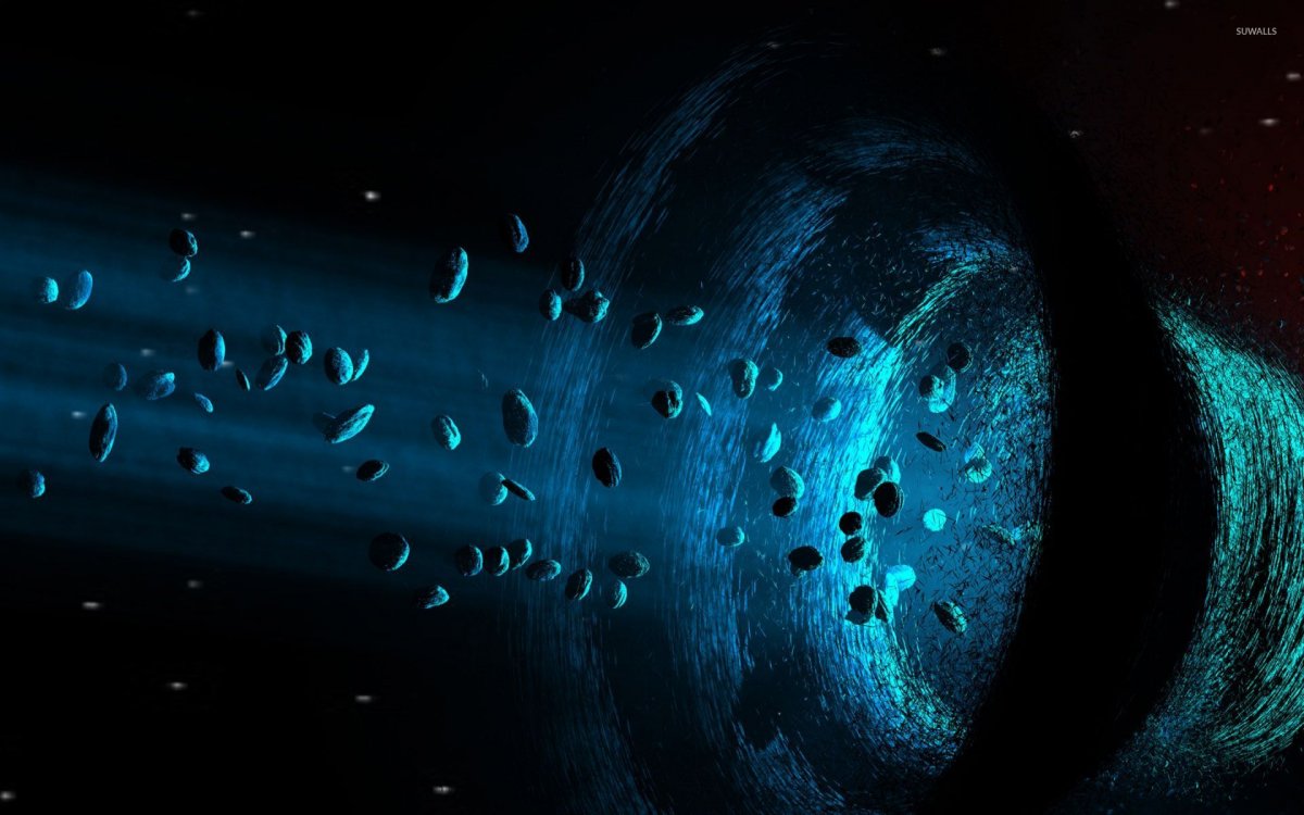 Чёрная дыра обои на телефон