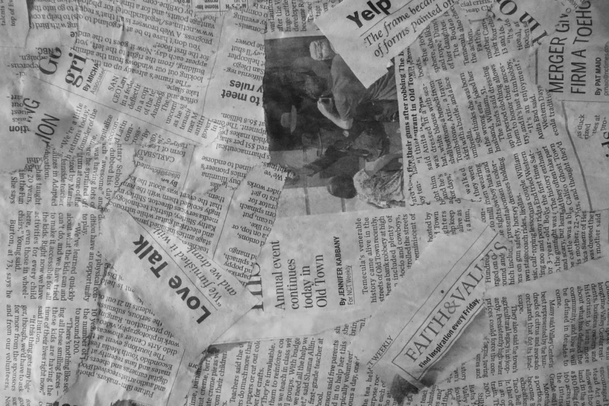 Газетная бумага для скрапбукинга