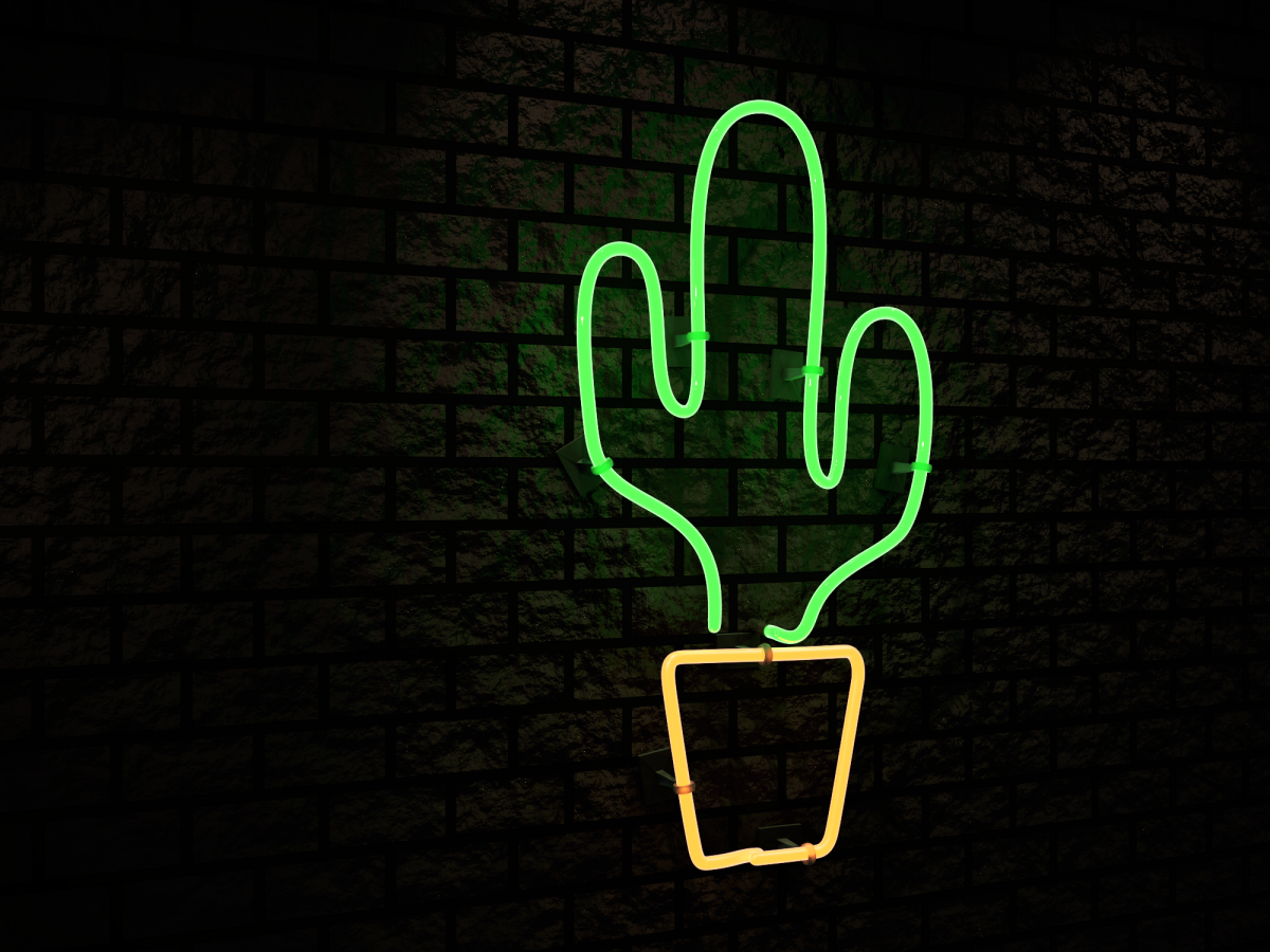 Желтая абстракция