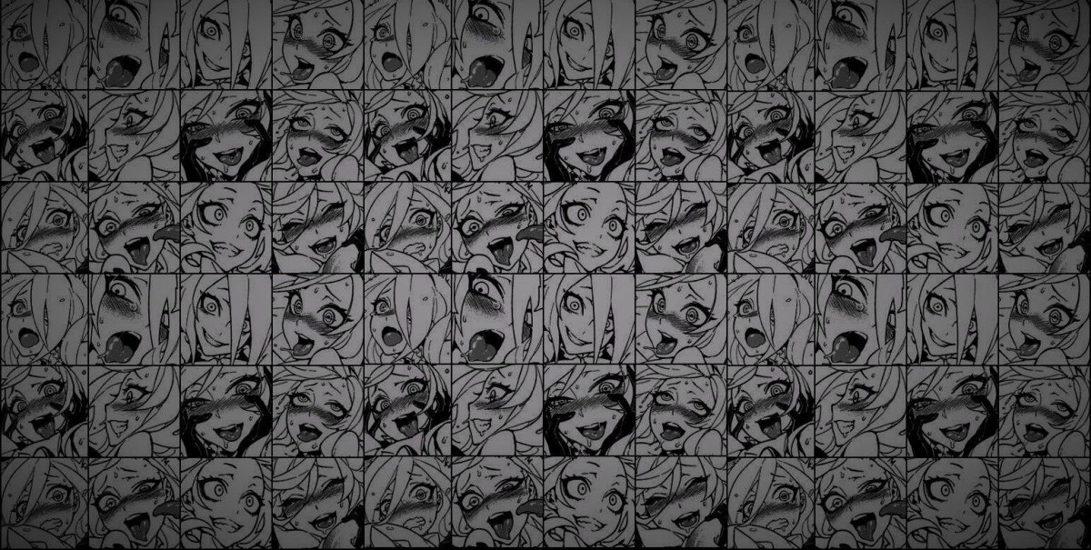 Аниме много лиц