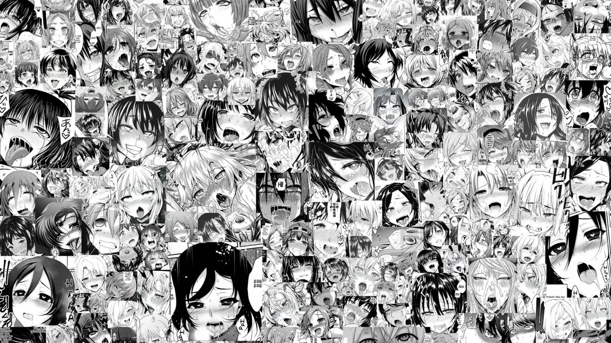 Обои на рабочий стол ахегао