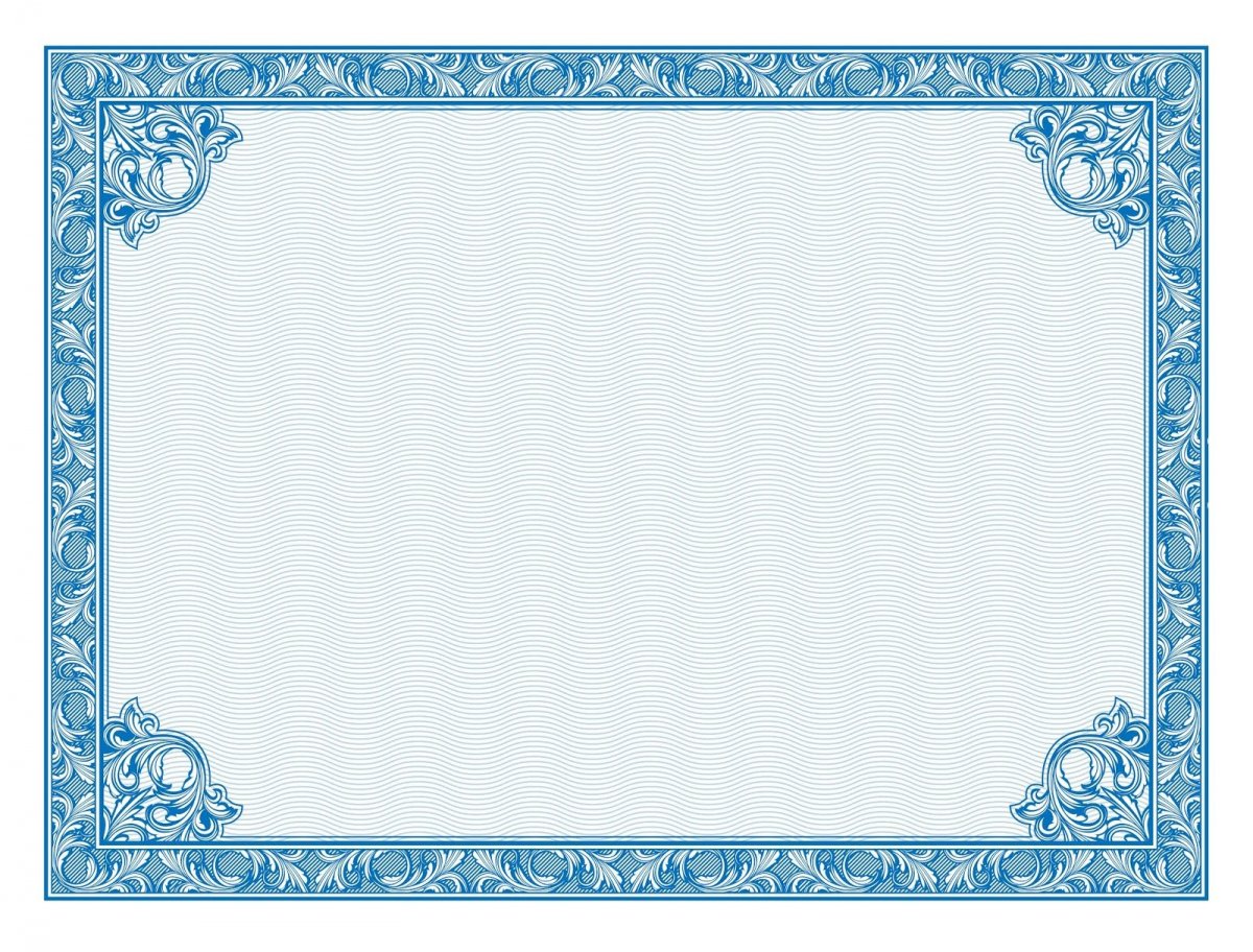 Фон для сертификата