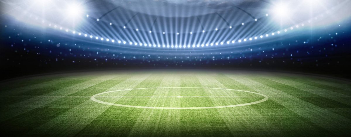 Футбольное поле размытый фон