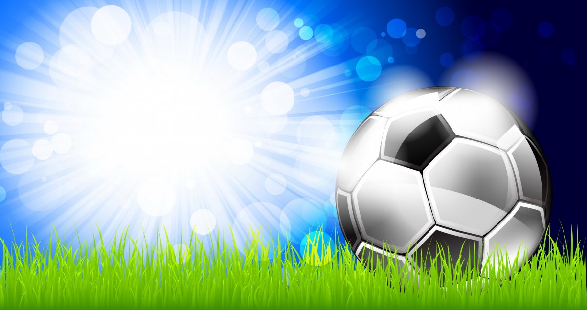 Фон футбол для презентации победа
