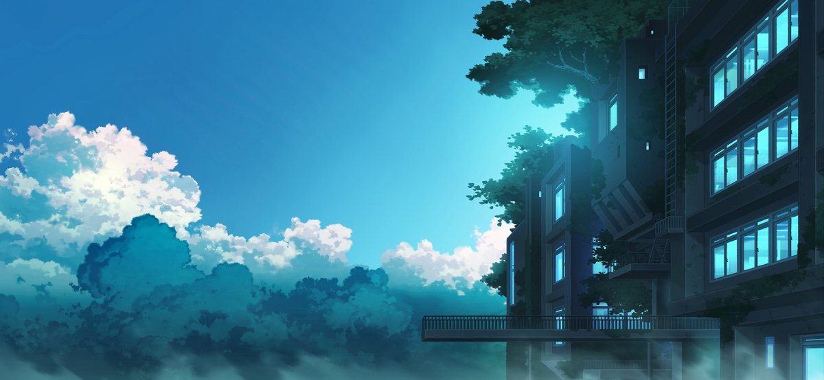 Улица Эстетика фон гача лайф