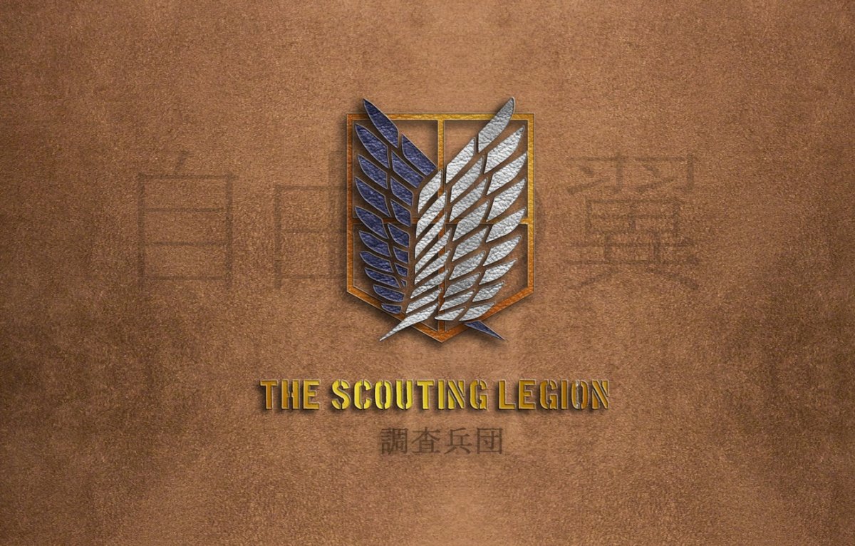 Развед отряд атака титанов