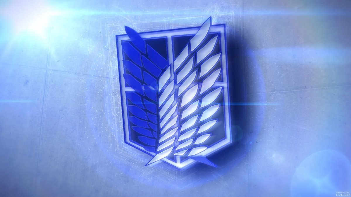 Знак развед отряда атака титанов