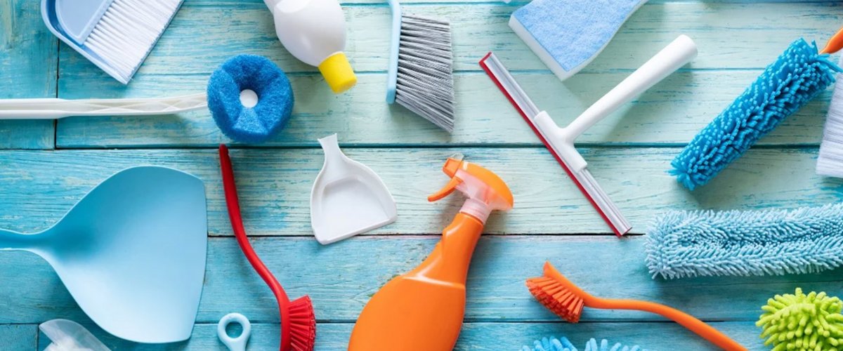 Чистящие средства фон