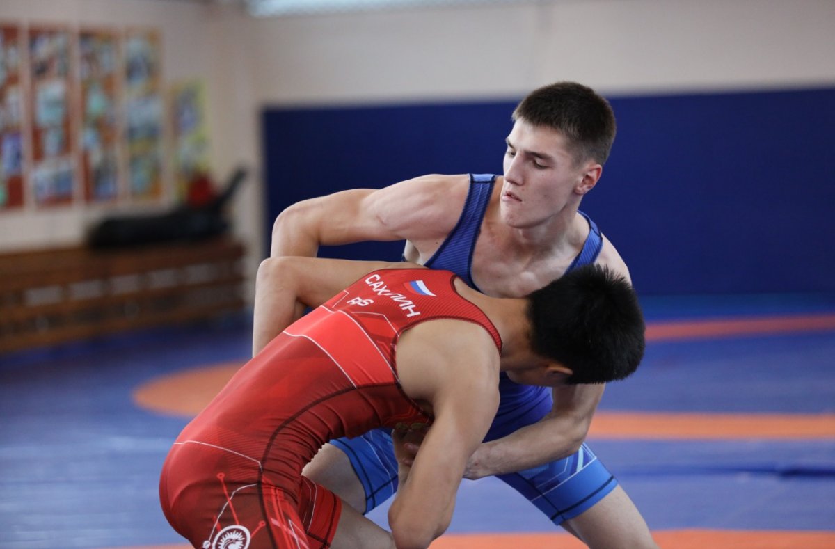 Греко-Римская борьба борец вектор