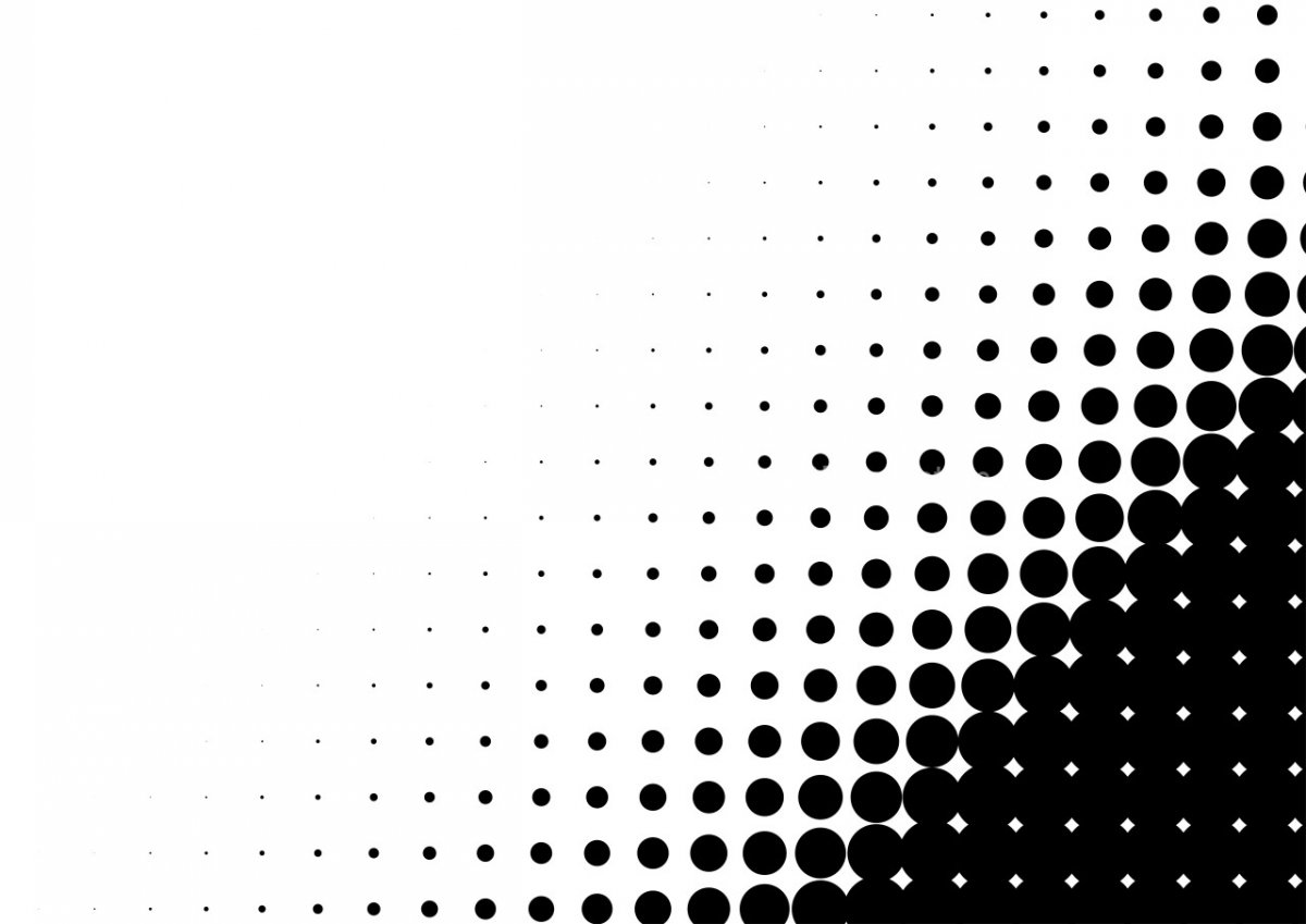 Серый фон с белыми точками