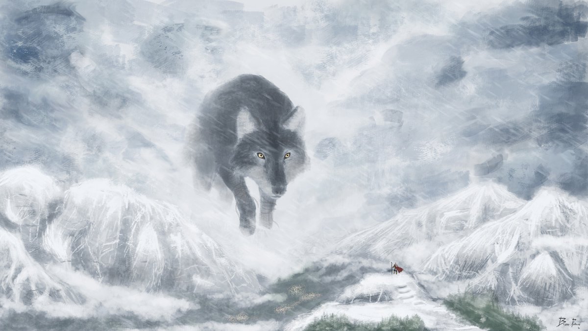 Фенрир волк Скандинавская мифология