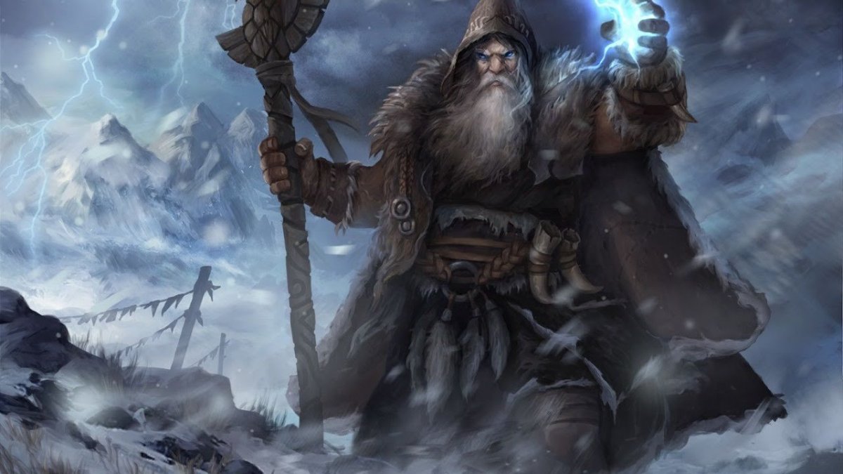 Скандинавское фэнтези арт