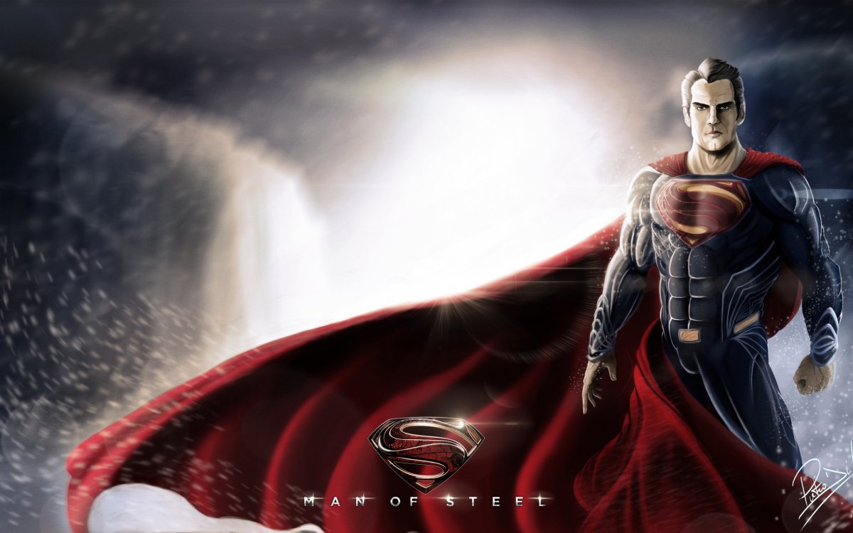 Обои на рабочий стол Супермен