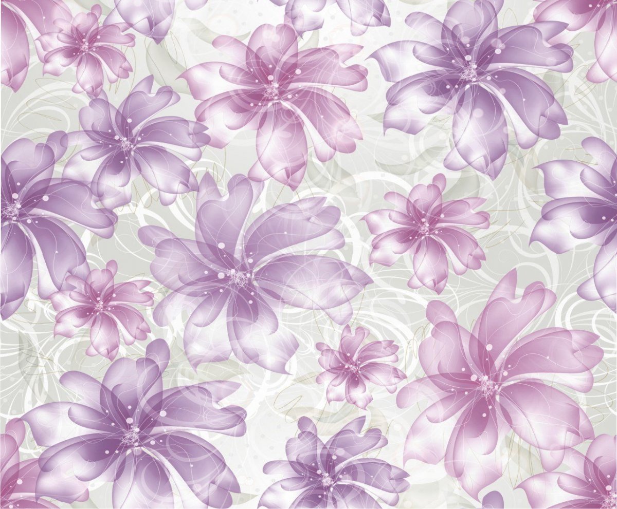 Сиреневые цветы фон
