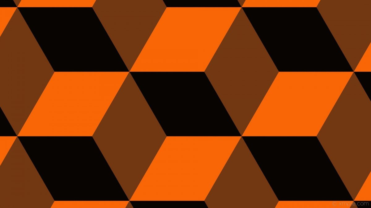 Черно оранжевый