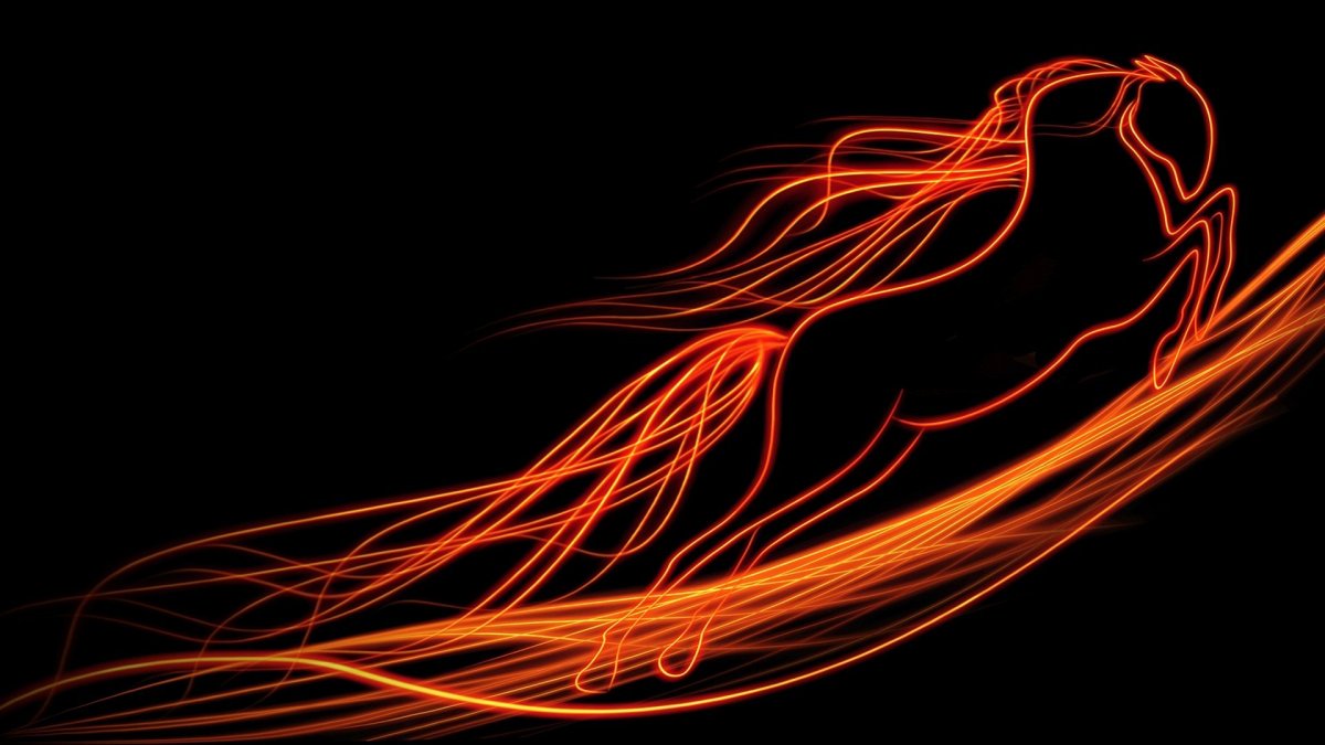 Черно оранжевый фон