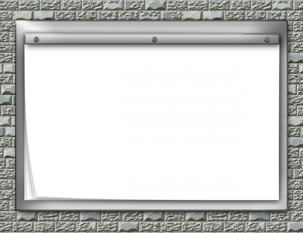 Рамка для объявления