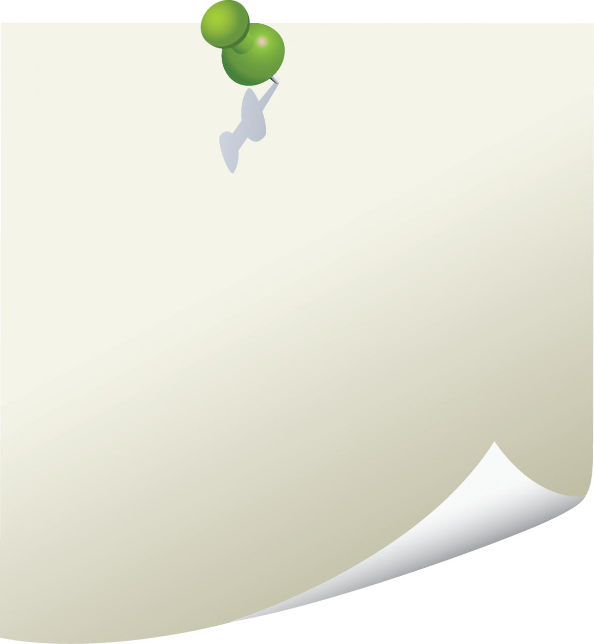 Бумажный лист для слайда