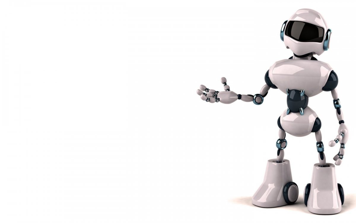 Робототехника фон светлый