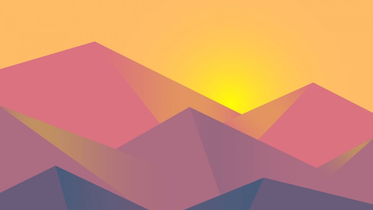 Красочный Минимализм