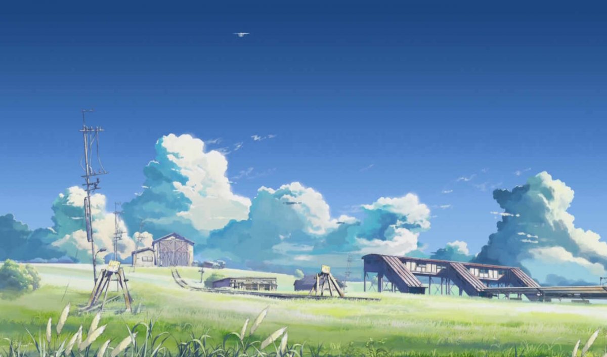 Обои 1920х1080 Full HD Макото Синкай