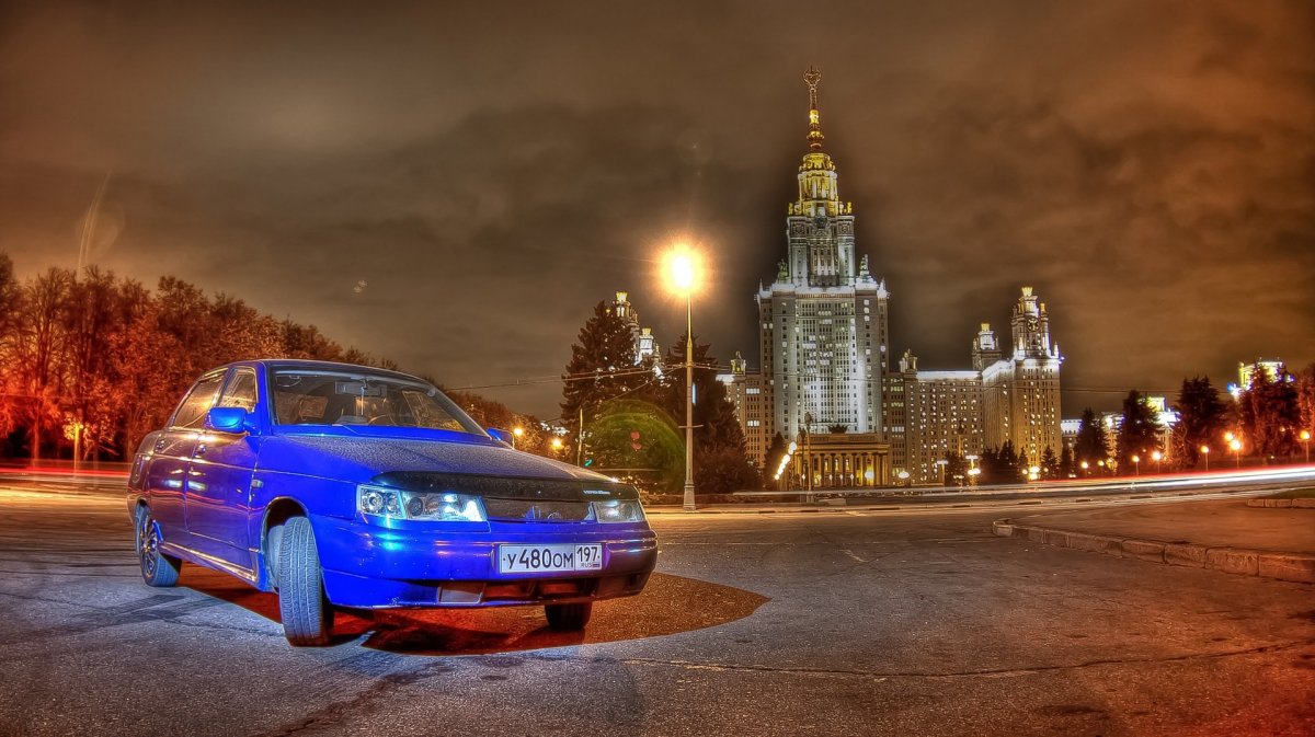 Приора АМГ морда