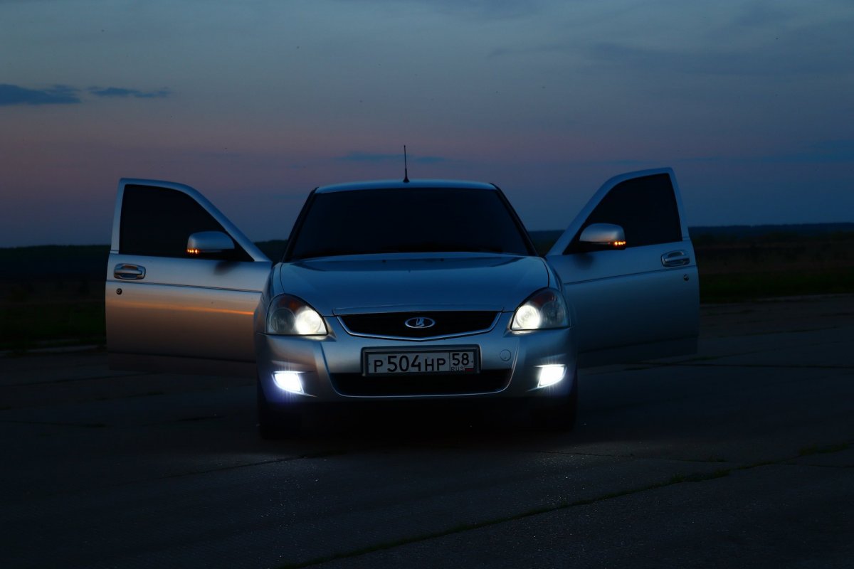 Лада 2107 зима