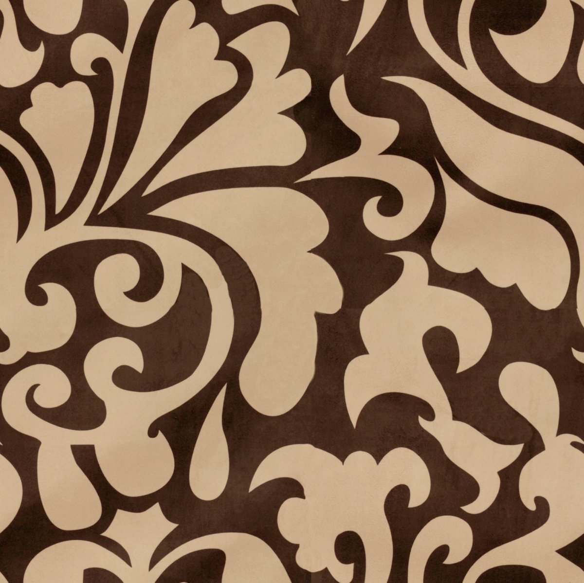 Цветы на коричневом фоне