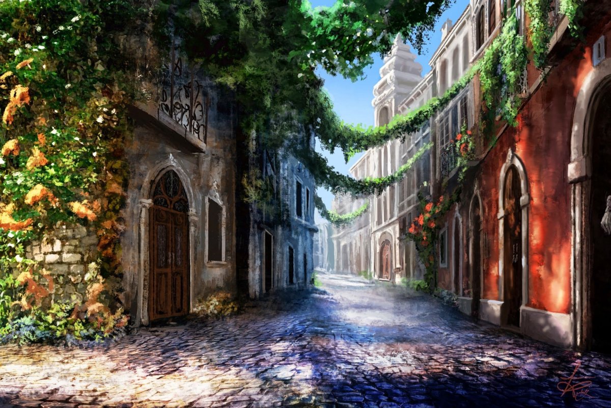 Ночной городской пейзаж