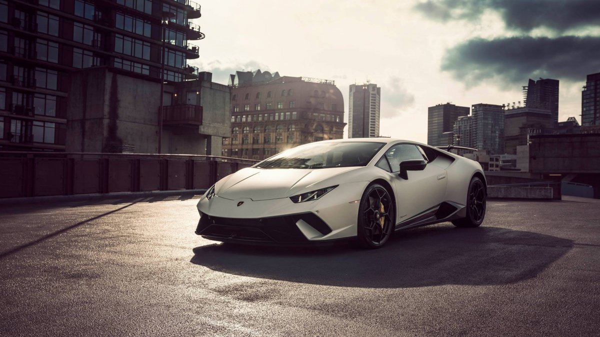 Lamborghini Huracan 4к