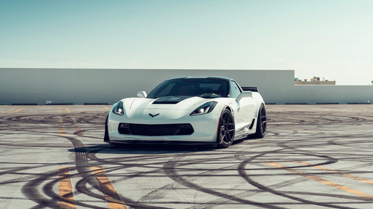 Chevrolet Corvette 4k