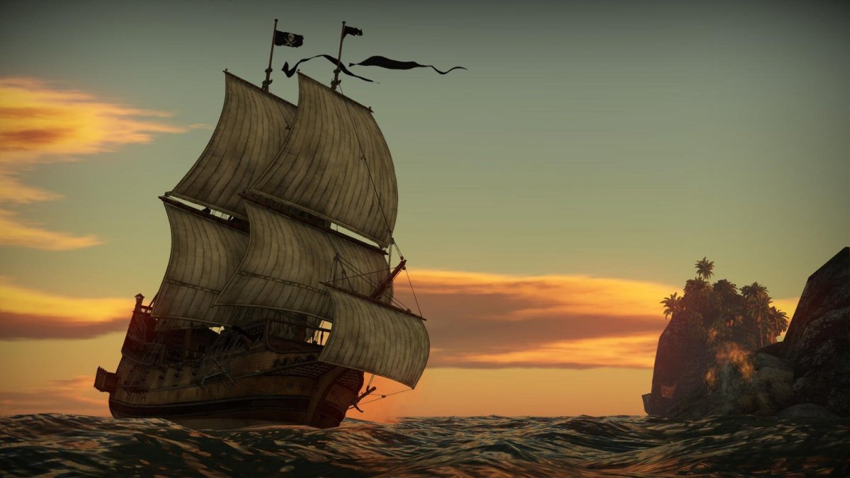 Sea of Thieves черная Жемчужина пираты Карибского моря