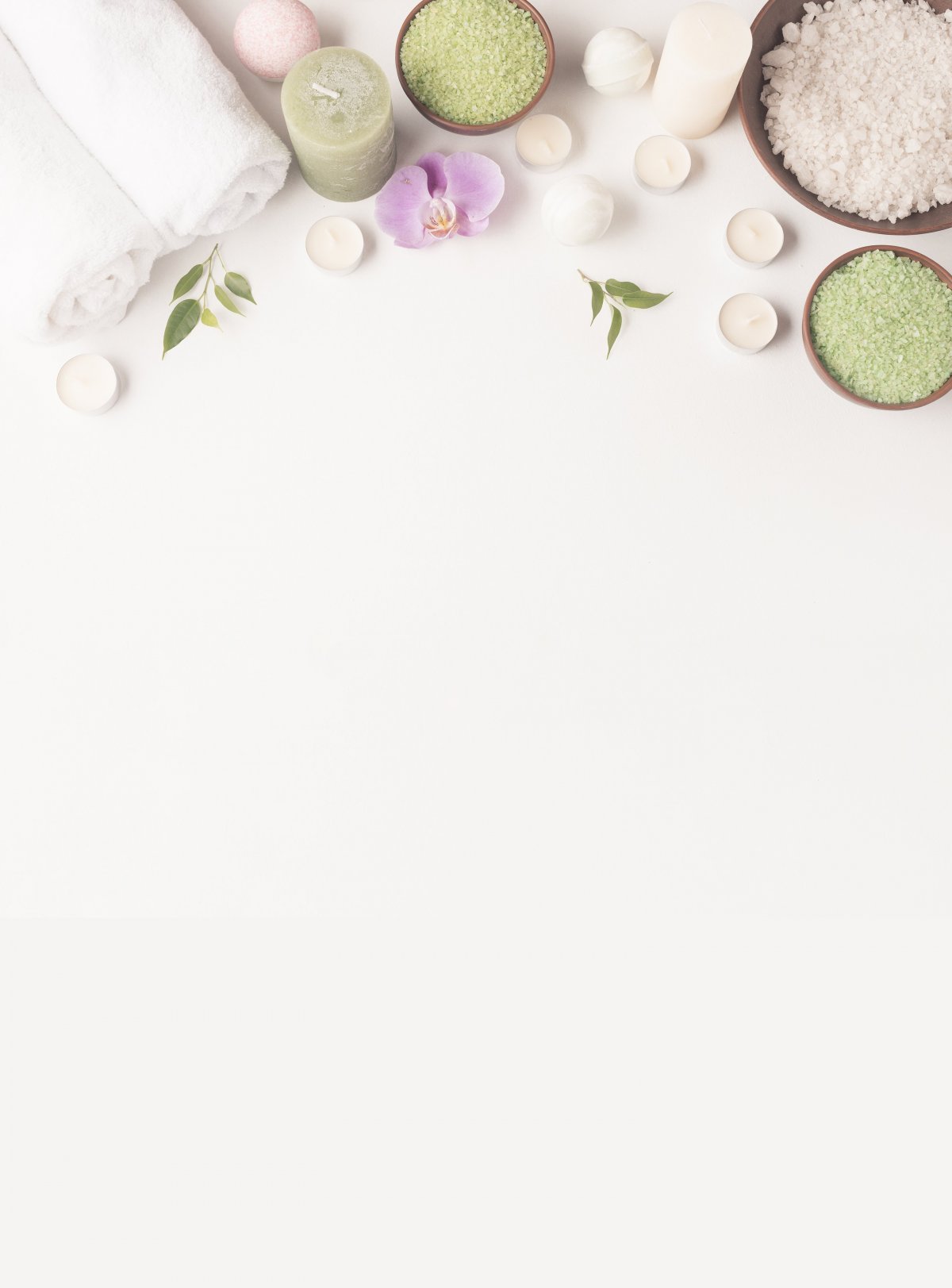 Девушка в спа