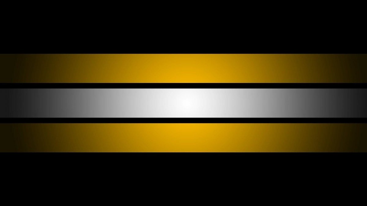 Черно желтая абстракция