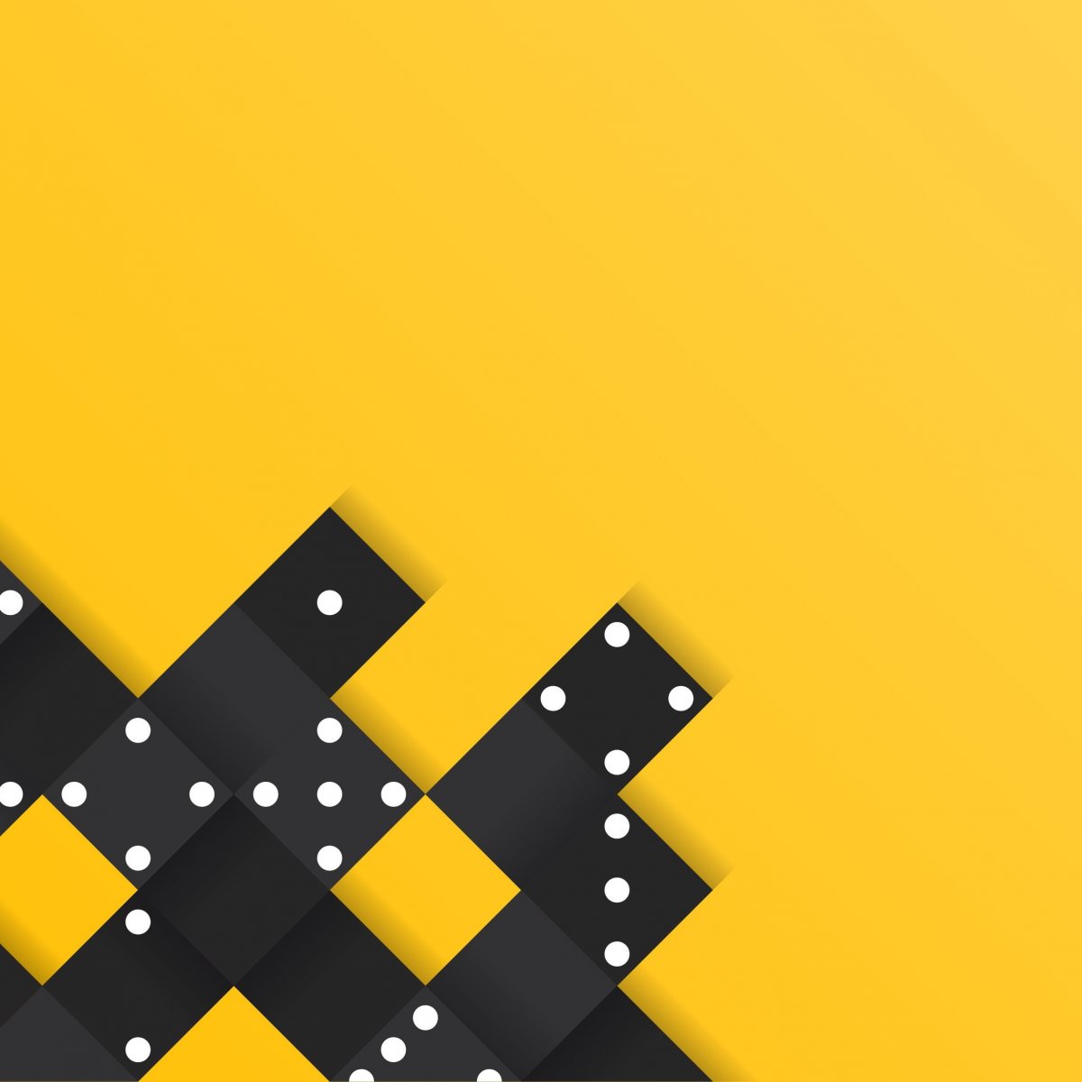 Желто черные обои