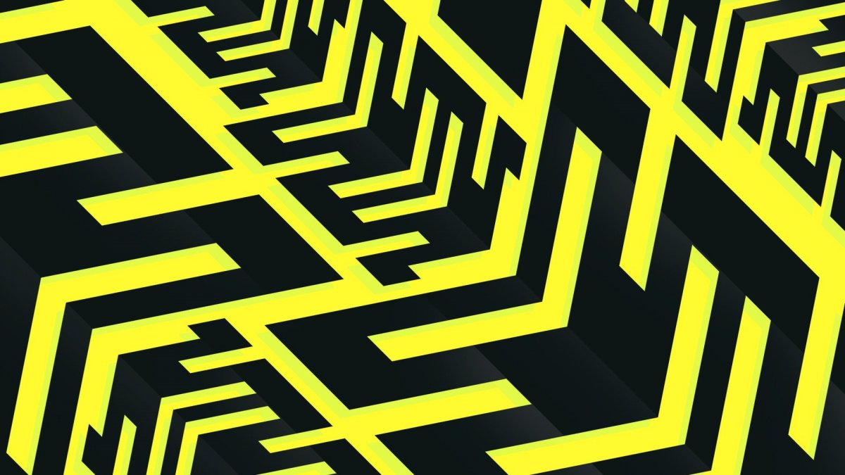 Черно желтый цвет