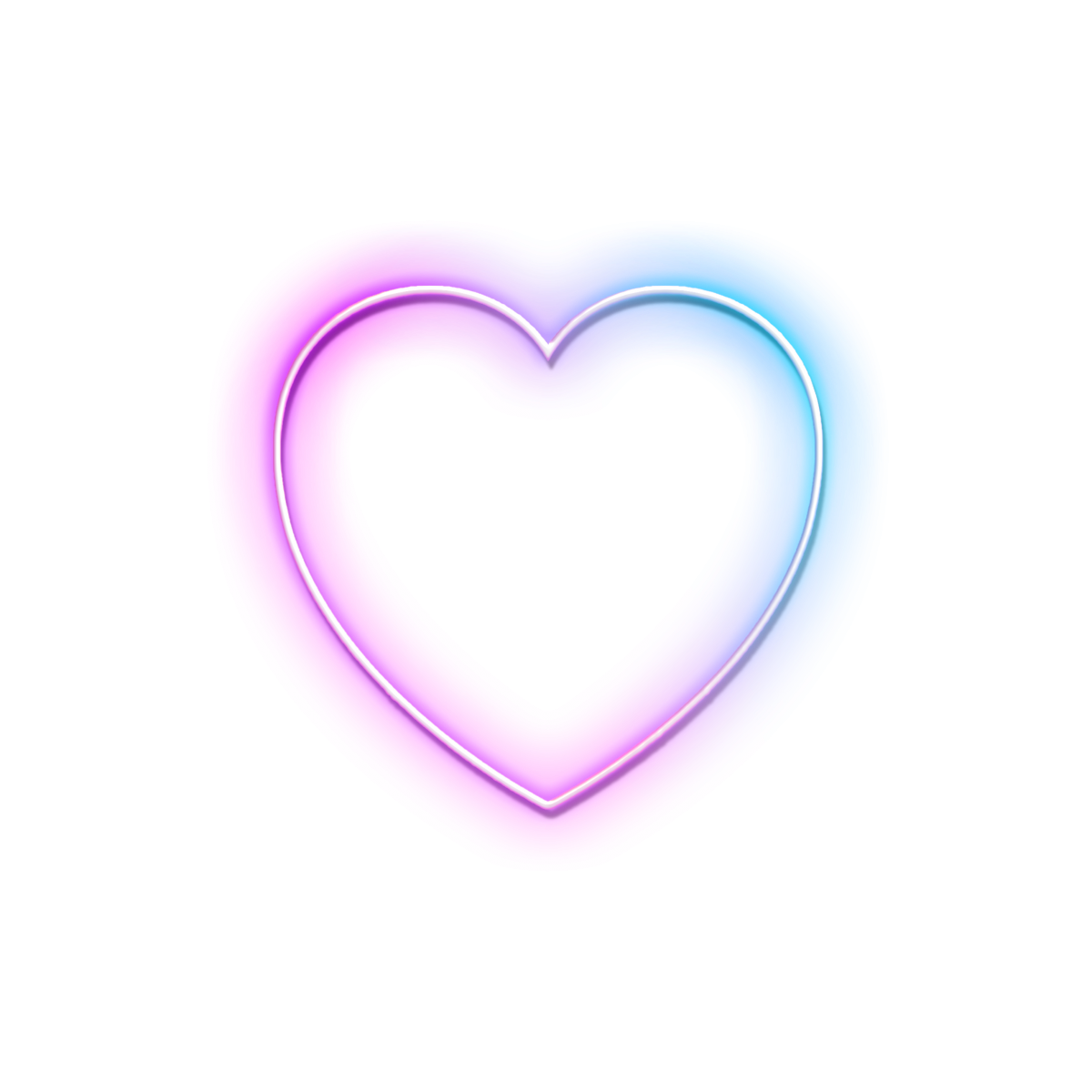 Красивые черные разноцветные сердечки