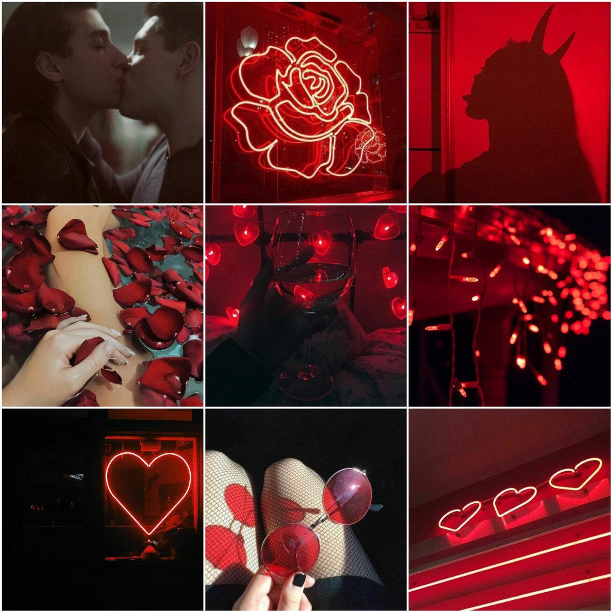 Фон с сердечком по середине