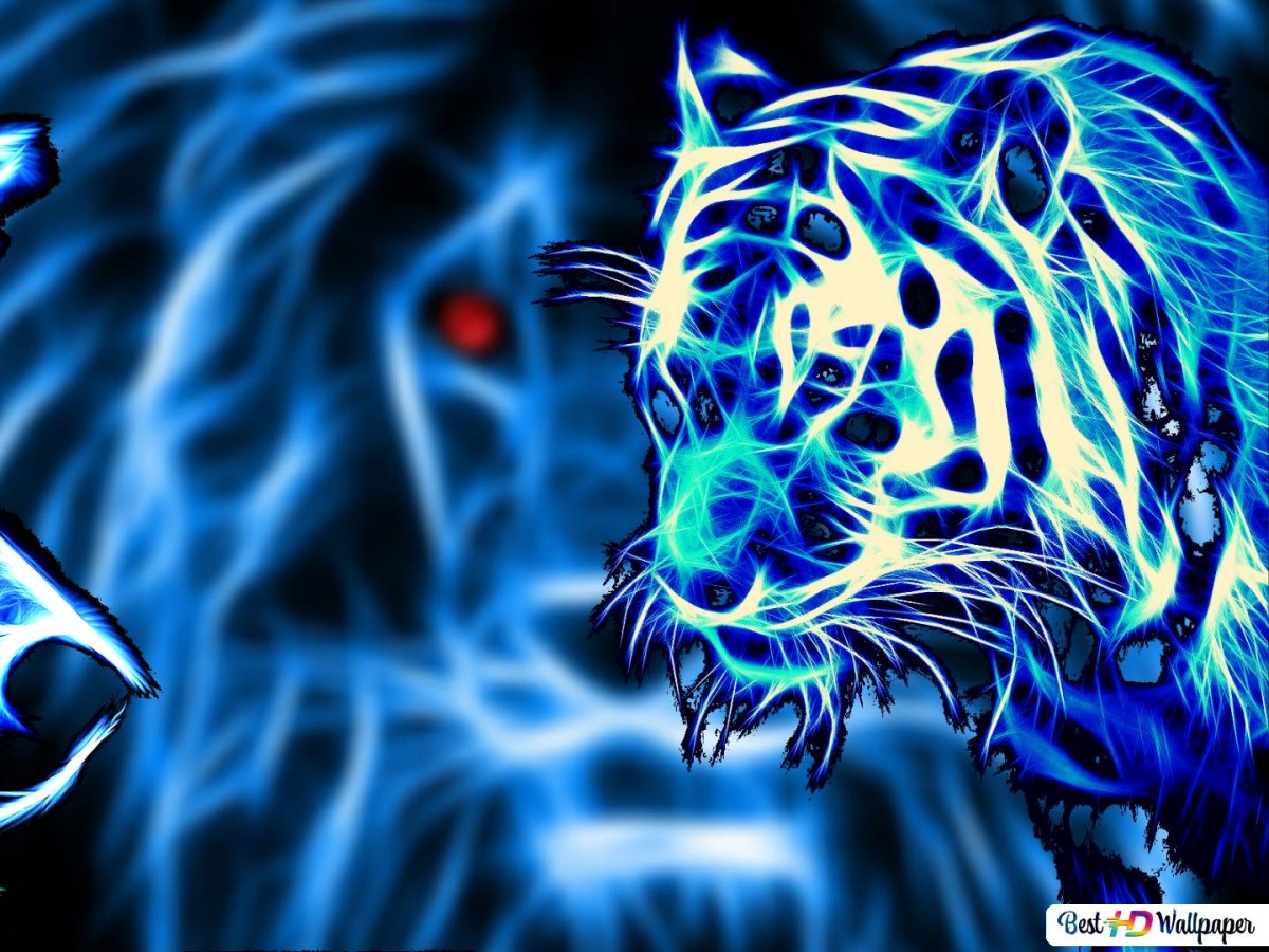 Тигриный оскал на заставку телефона