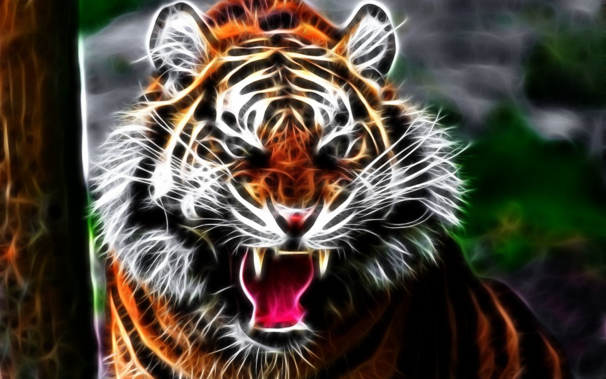 Тигр от Александры Токаревой