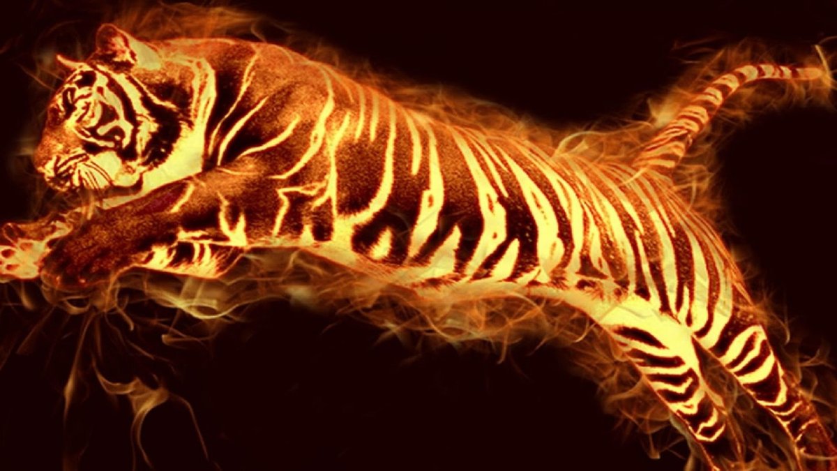 Светящиеся тигры